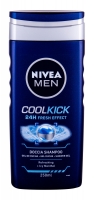 Men Fresh Kick Shower Gel 3in1 - Nivea de dus