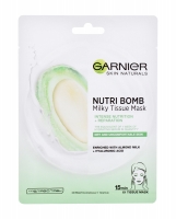 Skin Naturals Nutri Bomb Almond Milk + Hyaluronic Acid - Garnier Masca de fata