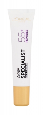 Age Specialist 55+ Peptides & Caffeine Eye Cream - LOreal Paris Crema pentru ochi