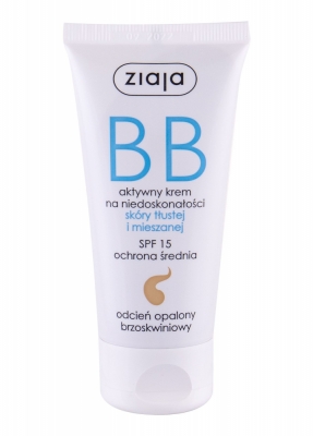 BB Cream Oily and Mixed Skin SPF15 - Ziaja Fond de ten