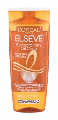 Elseve Extraordinary Oil Coco Weightless Nourishing Shampoo - LOreal Paris Sampon