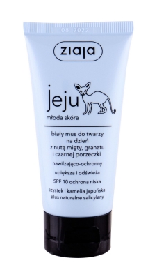 Jeju White Face Mousse Moisturiser SPF10 - Ziaja Crema de zi