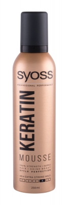 Keratin Mousse - Syoss Fixare par