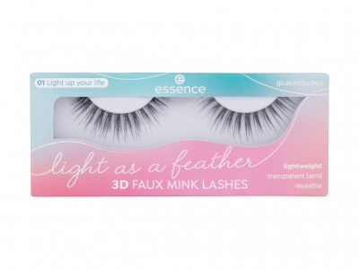 Light As A Feather 3D Faux Mink 01 Up Your Life - Essence Accesorii machiaj