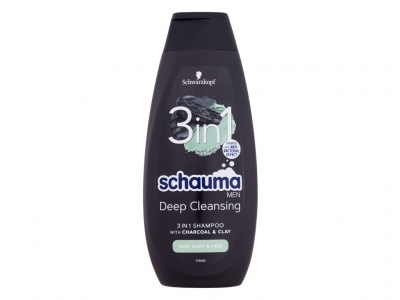 Schauma Men Deep Cleansing 3in1 - Schwarzkopf Sampon