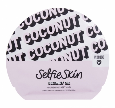 Selfie Skin Coconut Oil Sheet Mask - Pink Masca de fata