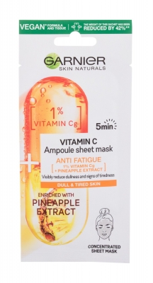 Skin Naturals Vitamin C Ampoule Sheet Mask - Garnier Masca de fata