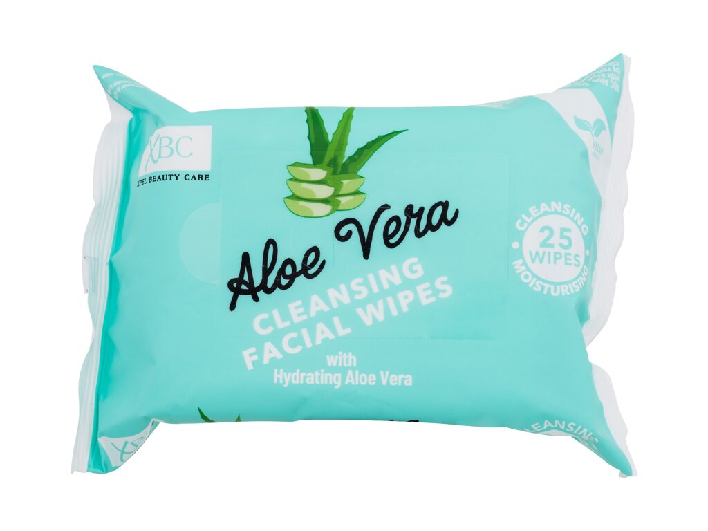 Aloe Vera Cleansing Facial Wipes - Xpel Demachiant