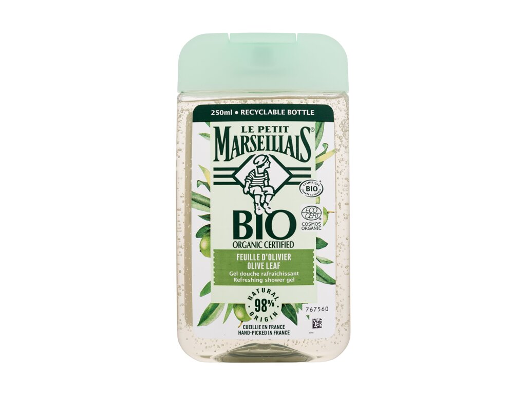 Bio Organic Certified Olive Leaf Refreshing Shower Gel - Le Petit Marseillais de dus