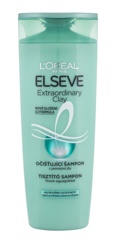 Elseve Extraordinary Clay Rebalancing Shampoo - LOreal Paris Sampon