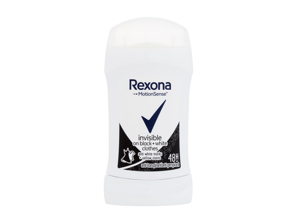 MotionSense Invisible Black + White - Rexona Deodorant