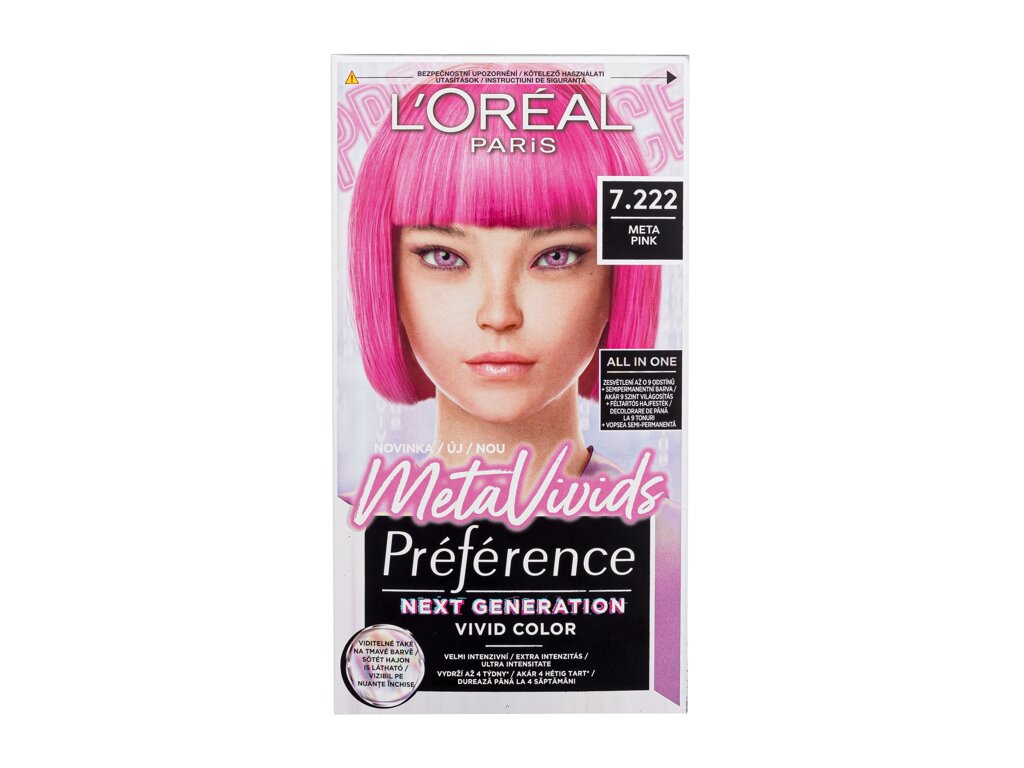 Preference Meta Vivids - LOreal Paris Vopsea de par