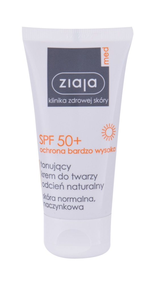 Protective Tinted SPF50+ - Ziaja Med Protectie solara