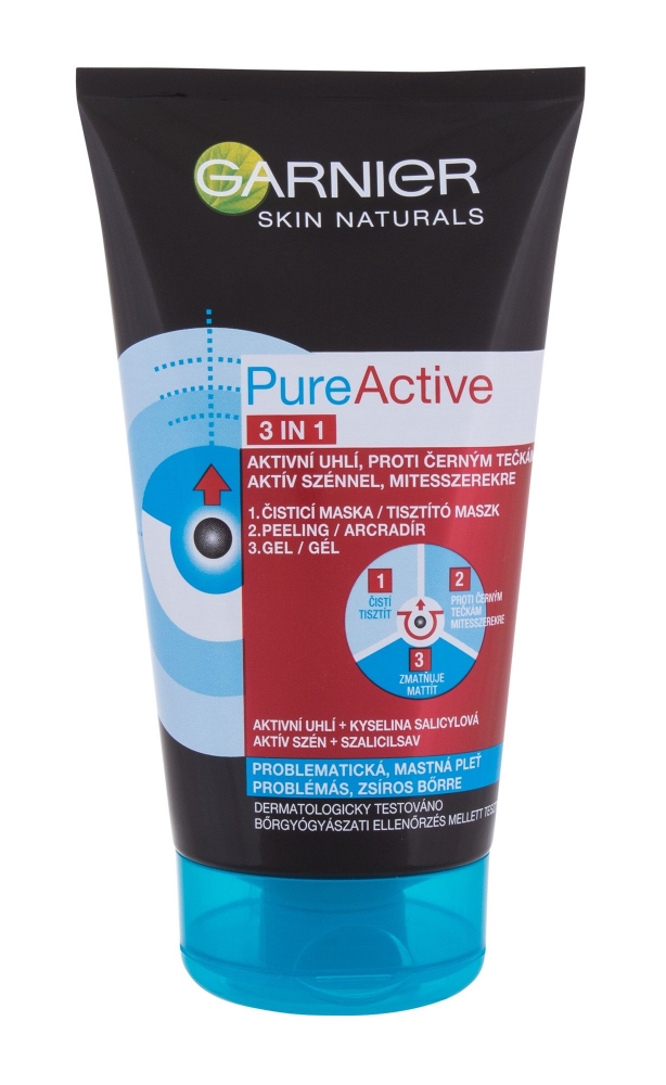 Pure Active 3in1 Charcoal - Garnier Apa de parfum