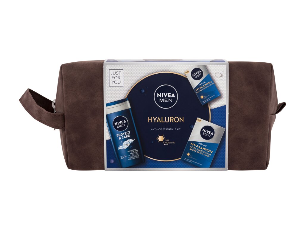 Set Men Hyaluron Anti-Age Skin Care - Nivea Apa de parfum