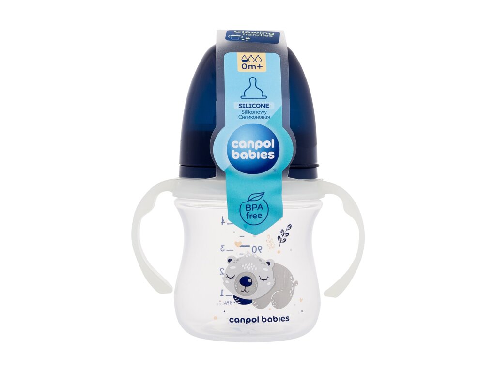 Sleepy Koala Easy Start Anti-Colic Bottle Blue 0m+ - Canpol Babies Apa de parfum