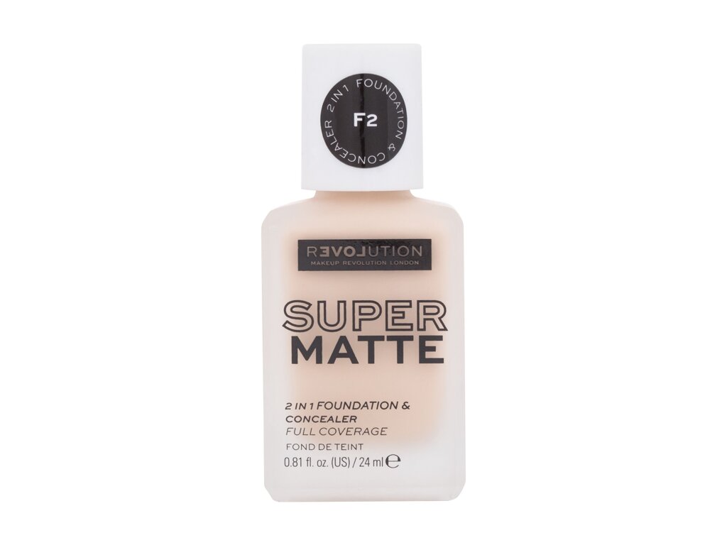 Super Matte 2 in 1 Foundation & Concealer - Revolution Relove Fond de ten