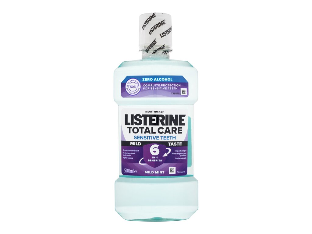 Total Care Sensitive Teeth Mild Taste Mouthwash 6 in 1 - Listerine Igiena dentara